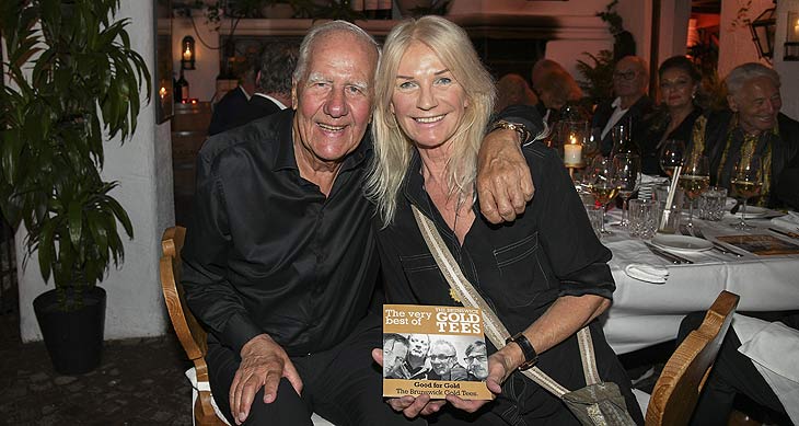 Urs Zondler mit Frau Isolde Zondler (Beuerberg) - Golf4Good Trophy 2023 Charity Abend im Golf Club Beuerberg am 28.07.2023 Foto: BrauerPhotos / J.Reetz